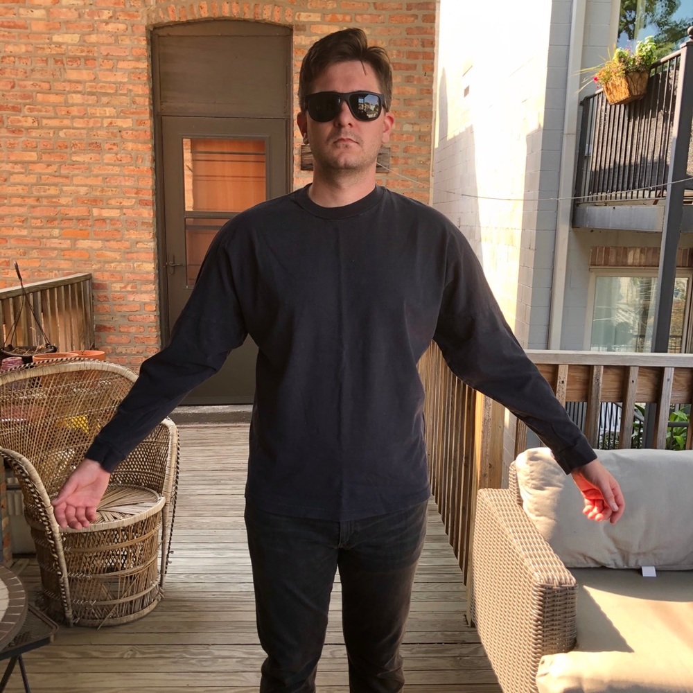 UO Oversized Fit Long Sleeve Shirt